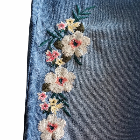 Holliter Women's High Rise Super Skinny Crop Jean's - Picture 4 of 8